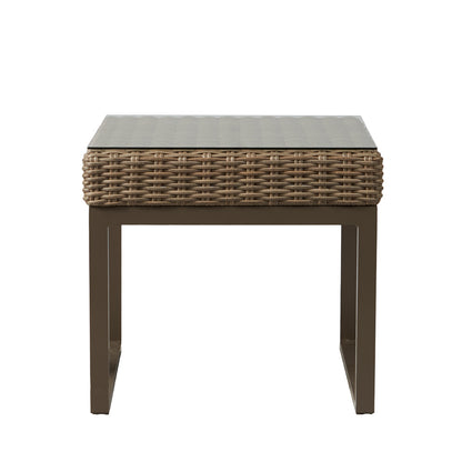 Lloyd Flanders Milan 25" Square End Table, lifestyle photo 5