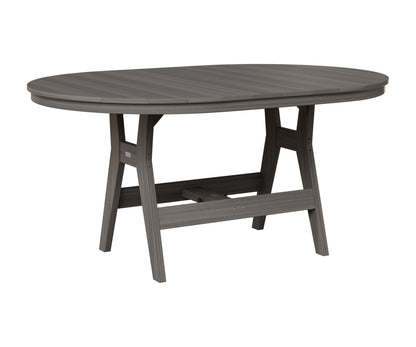 Berlin Gardens Harbor 44" x 64" Oblong Table in Coastal Gray