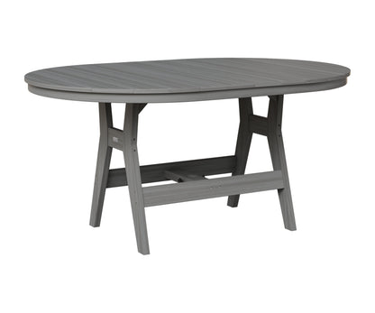 Berlin Gardens Harbor 44" x 64" Oblong Table in Driftwood Gray