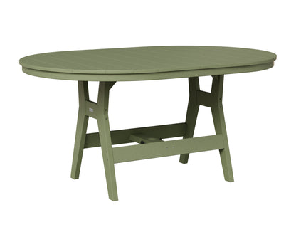 Berlin Gardens Harbor 44" x 64" Oblong Table in Sage
