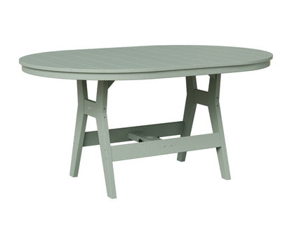 Berlin Gardens Harbor 44" x 64" Oblong Table in Sea Foam
