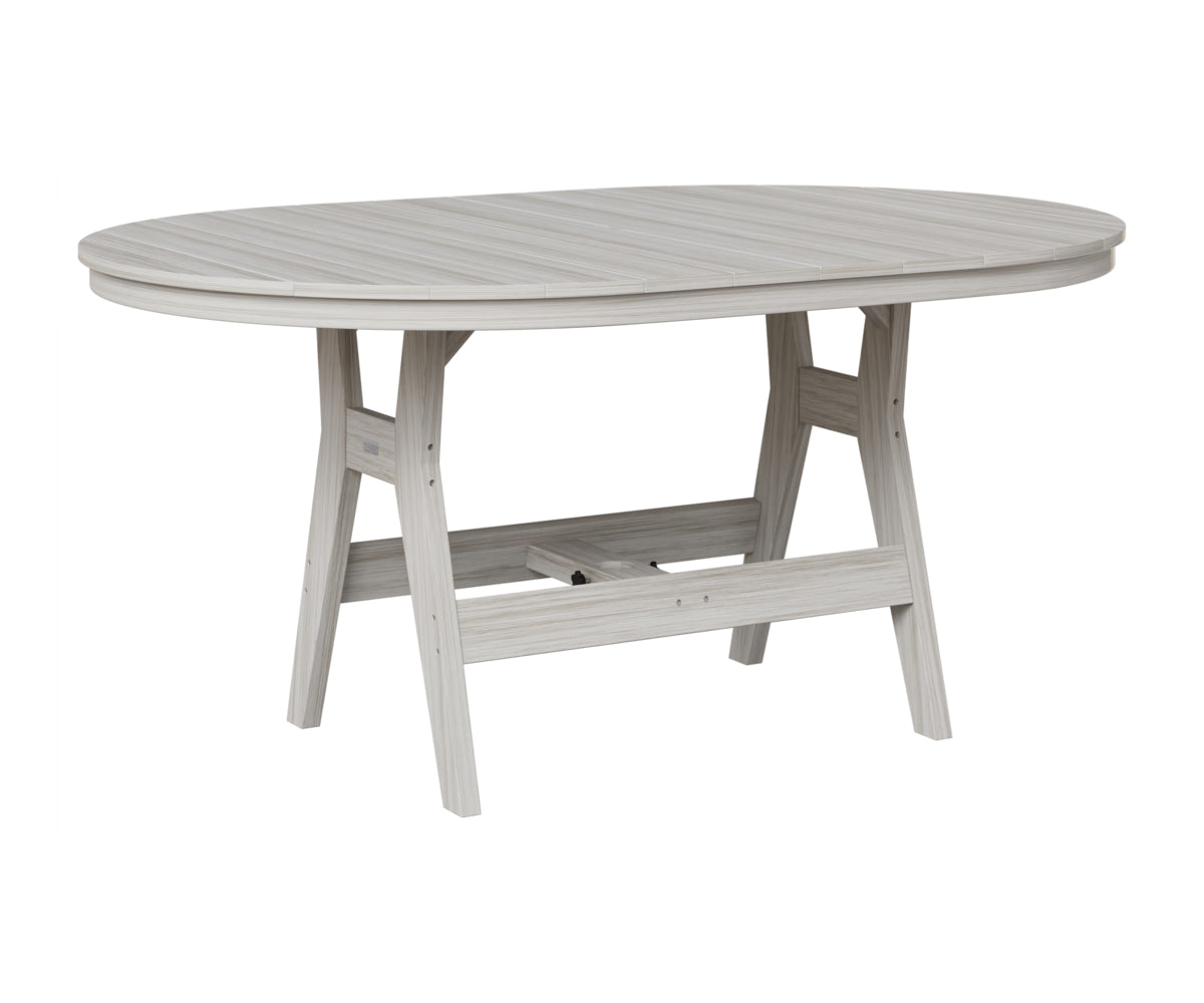 Berlin Gardens Harbor 44" x 64" Oblong Table in Seashell