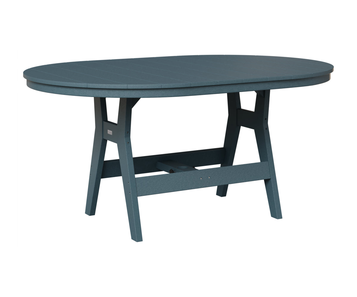Berlin Gardens Harbor 44" x 64" Oblong Table in Slate