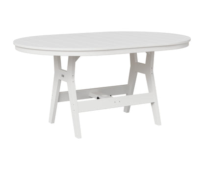 Berlin Gardens Harbor 44" x 64" Oblong Table in White