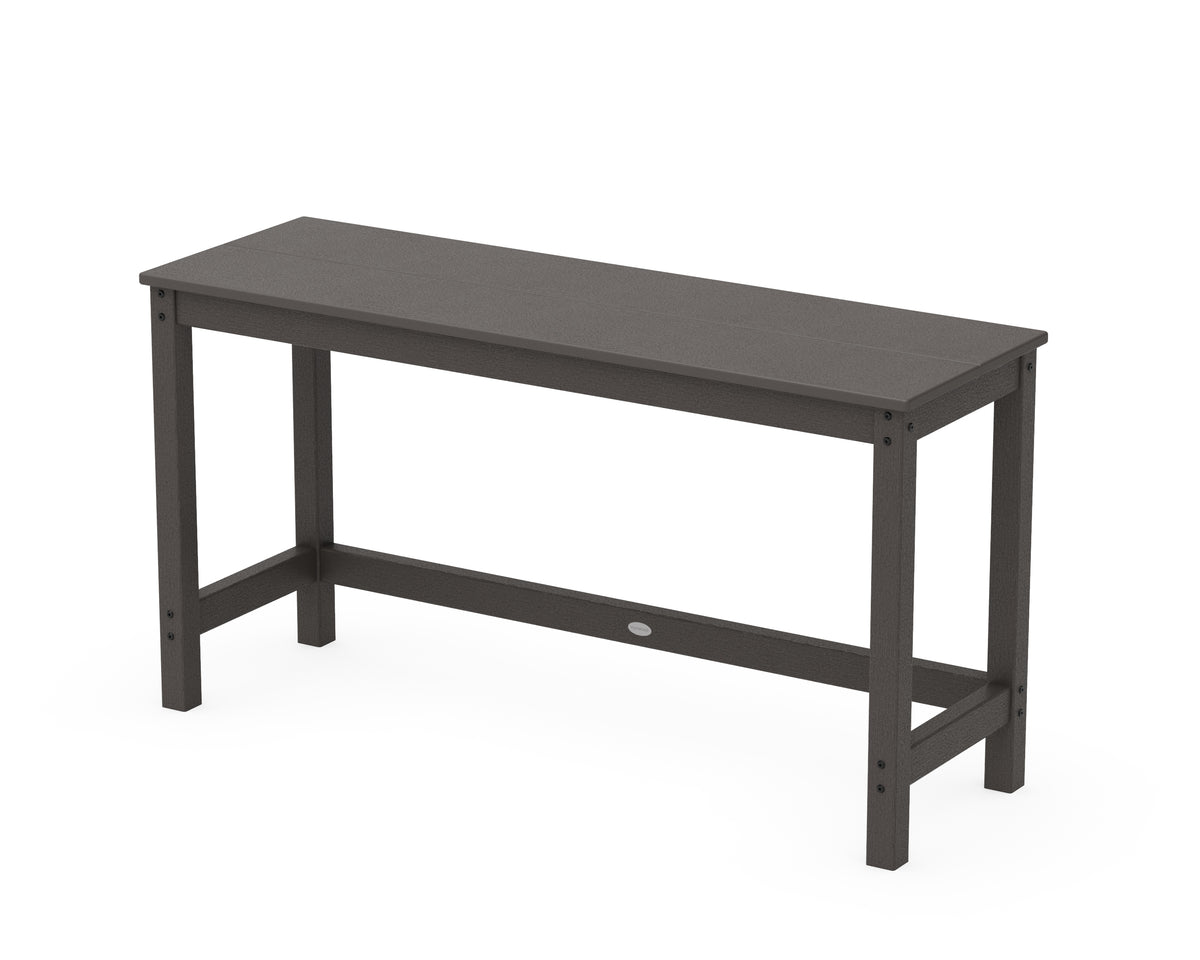 POLYWOOD Studio Balcony Table in Vintage Coffee