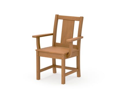 POLYWOOD Prairie Dining Arm Chair in Natural