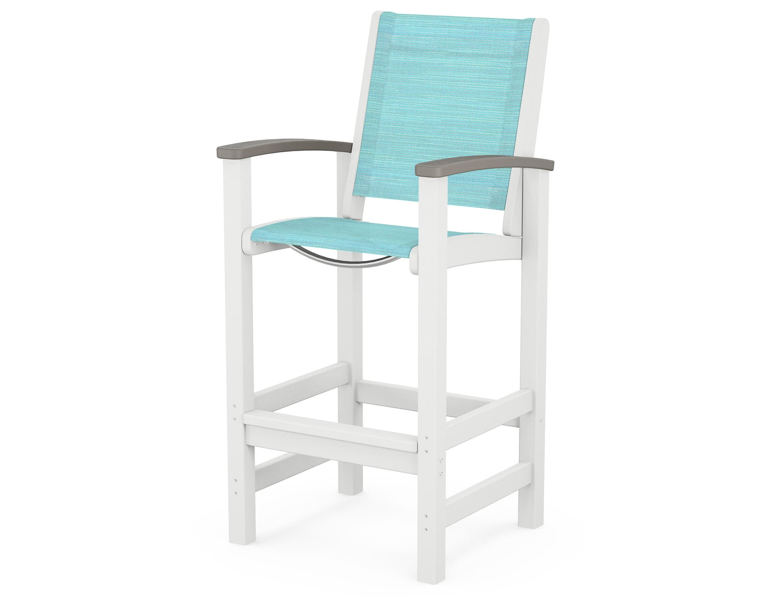 POLYWOOD Coastal Bar Chair