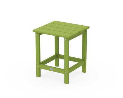 POLYWOOD Long Island 18" Side Table in Lime