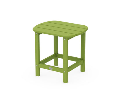 POLYWOOD South Beach 18" Side Table in Lime