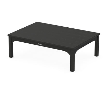 POLYWOOD Chinoiserie Coffee Table in Black