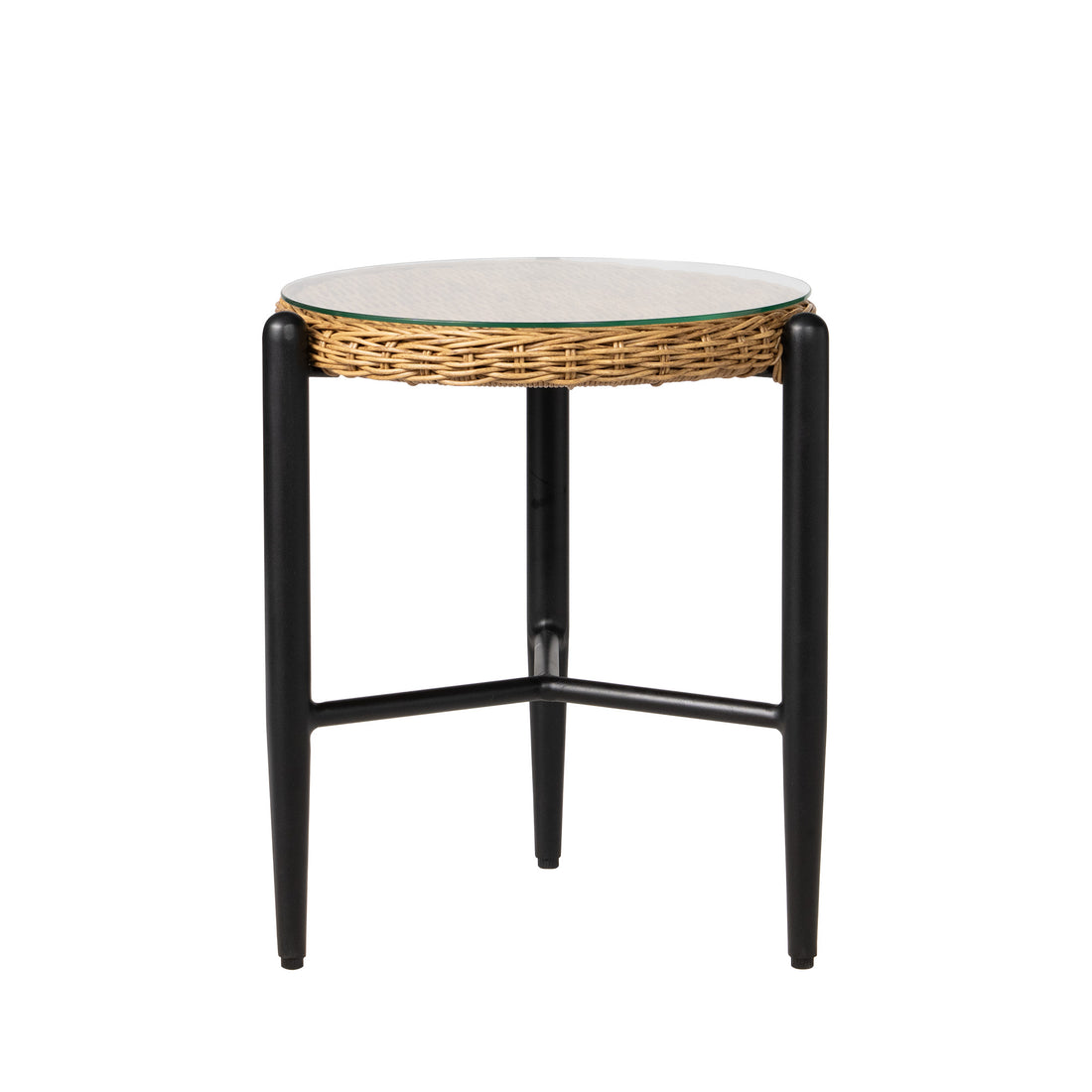 Lloyd Flanders Galloway 19" Round End Table, lifestyle photo 2