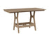 Berlin Gardens Harbor 33" x 66" Rectangular Table in Weatherwood