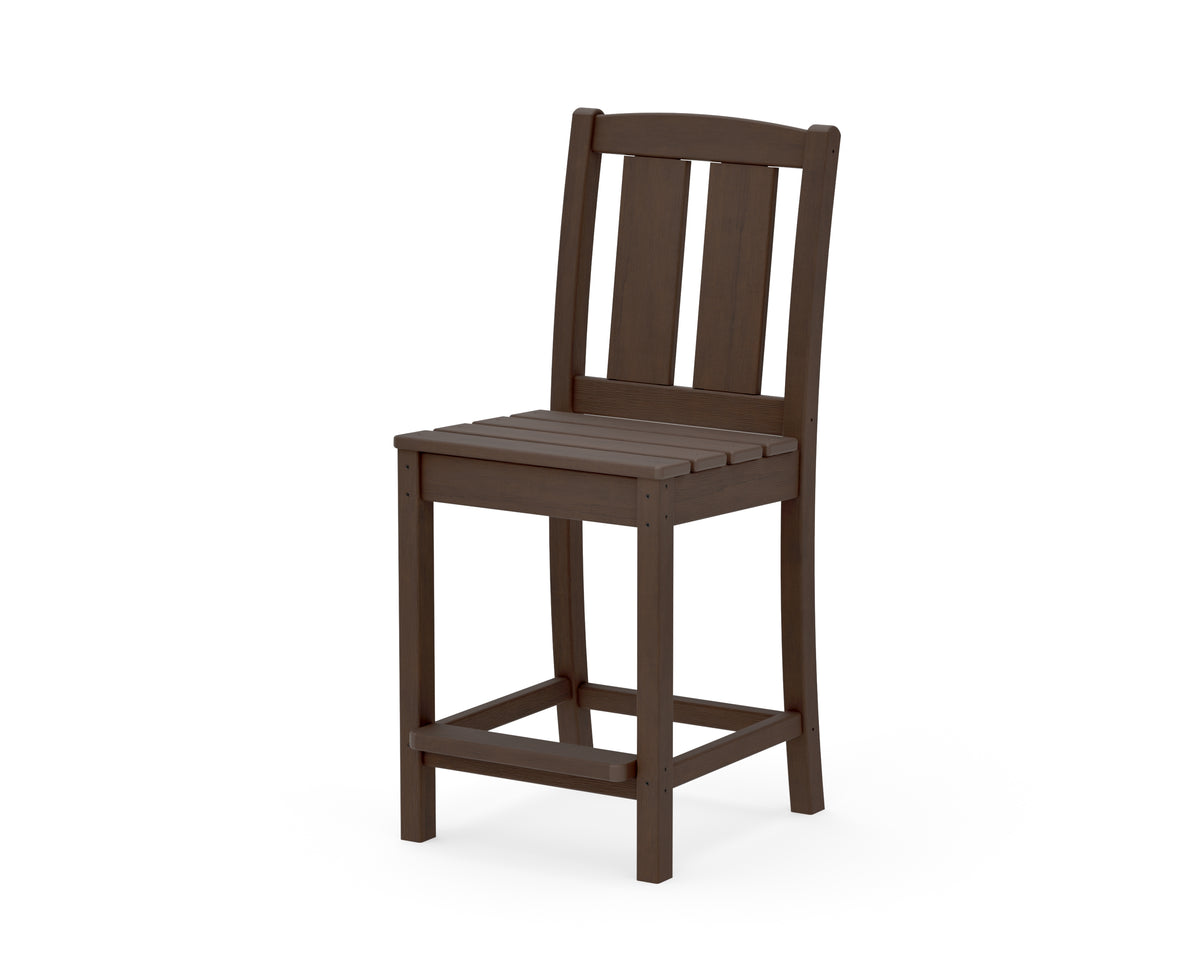 POLYWOOD Mission Counter Side Chair in Kona