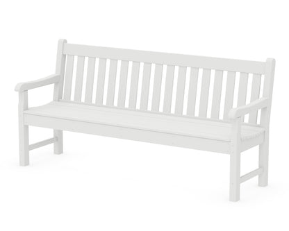POLYWOOD Rockford 72" Bench in White
