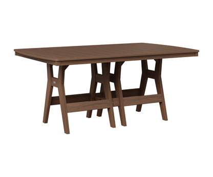 Berlin Gardens Harbor 44" x 72" Rectangular Table in Brazilian Walnut