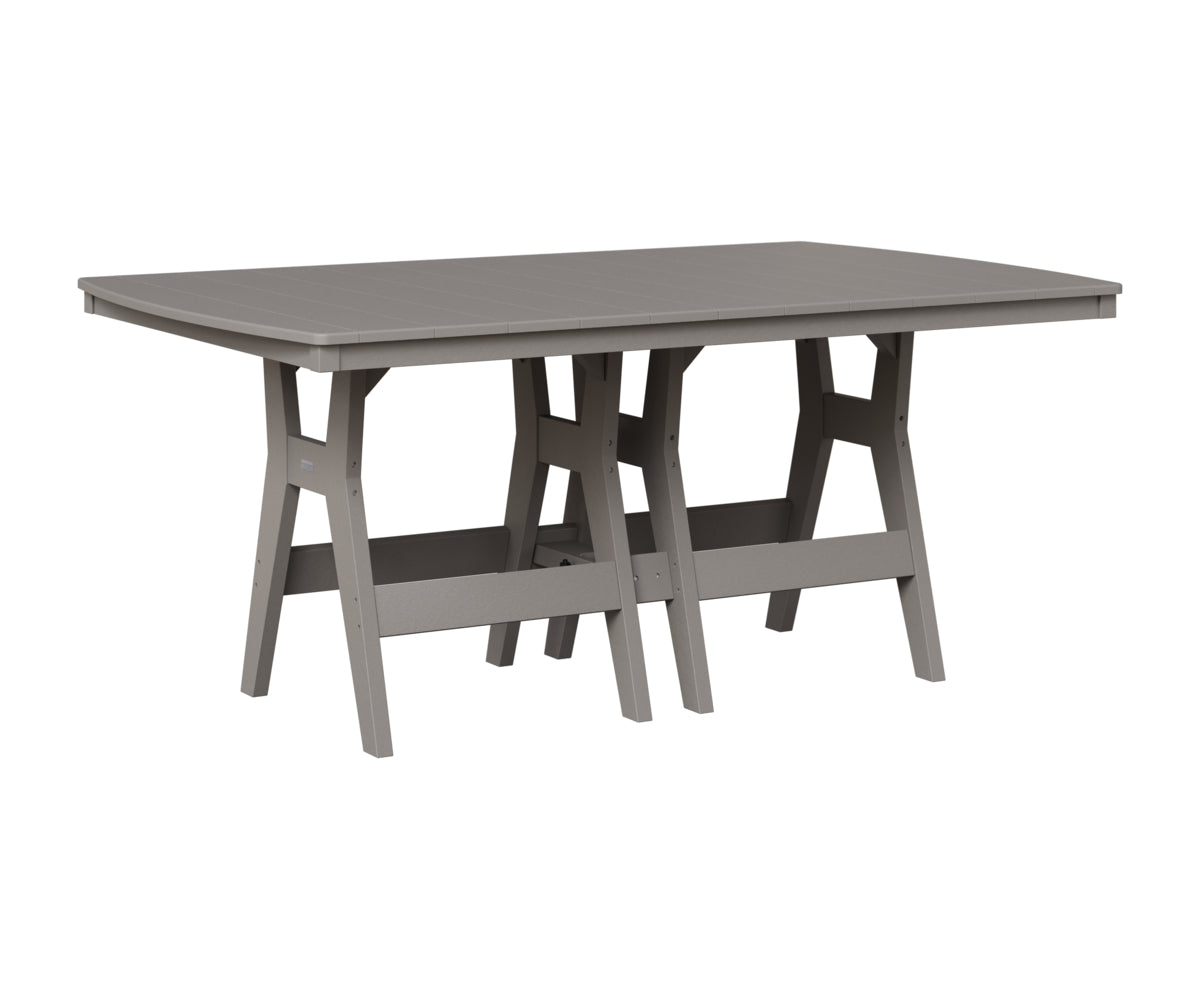 Berlin Gardens Harbor 44" x 72" Rectangular Table in Light Gray