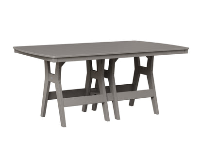 Berlin Gardens Harbor 44" x 72" Rectangular Table in Light Gray