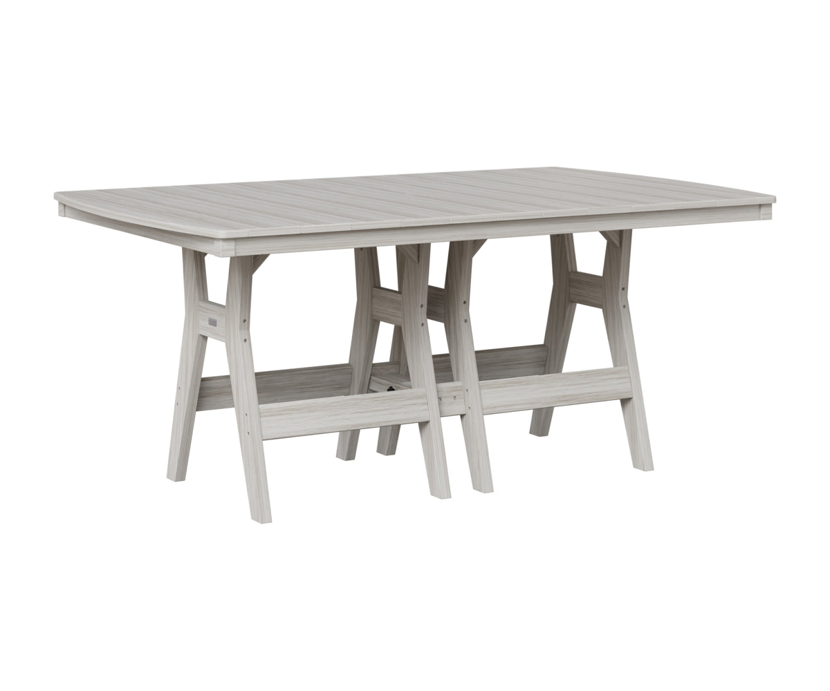 Berlin Gardens Harbor 44" x 72" Rectangular Table in Seashell