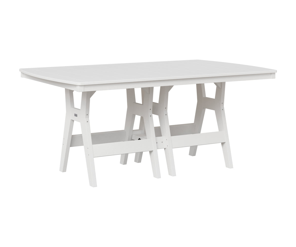 Berlin Gardens Harbor 44" x 72" Rectangular Table in White