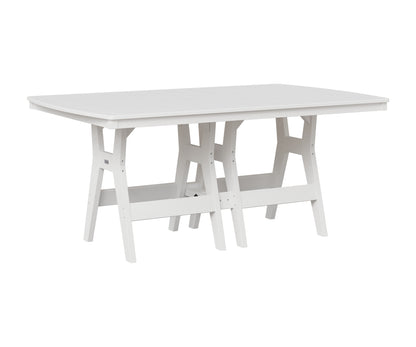 Berlin Gardens Harbor 44" x 72" Rectangular Table in White