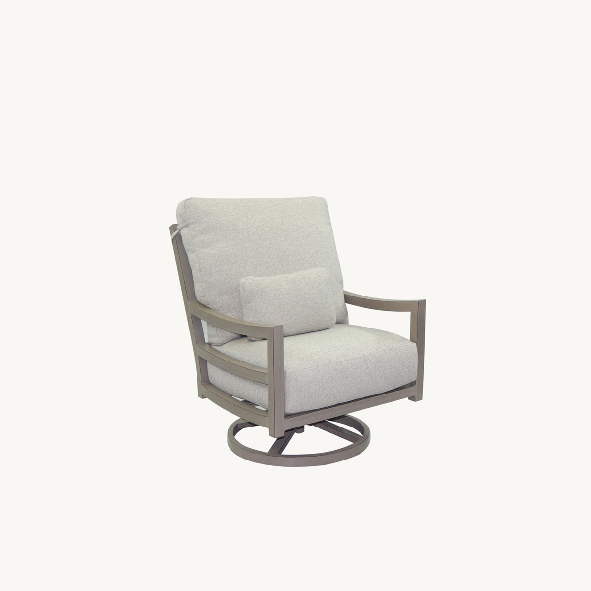 Castelle Roma High Back Lounge Swivel Rocker