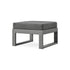 POLYWOOD Modular Ottoman - Modern in Slate Grey / Ash Charcoal