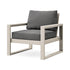 POLYWOOD EDGE Club Chair in Sand / Ash Charcoal