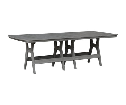 Berlin Gardens Harbor 44" x 96" Rectangular Table in Driftwood Gray
