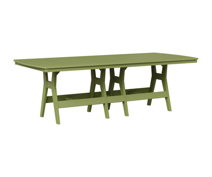 Berlin Gardens Harbor 44" x 96" Rectangular Table in Kiwi Green