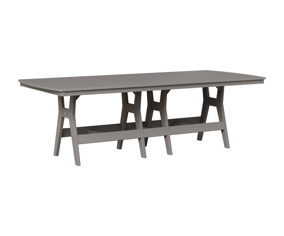 Berlin Gardens Harbor 44" x 96" Rectangular Table in Light Gray