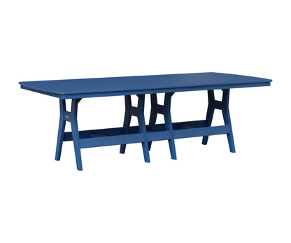 Berlin Gardens Harbor 44" x 96" Rectangular Table in Pacific Blue