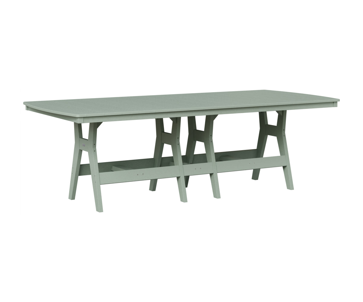 Berlin Gardens Harbor 44" x 96" Rectangular Table in Sea Foam