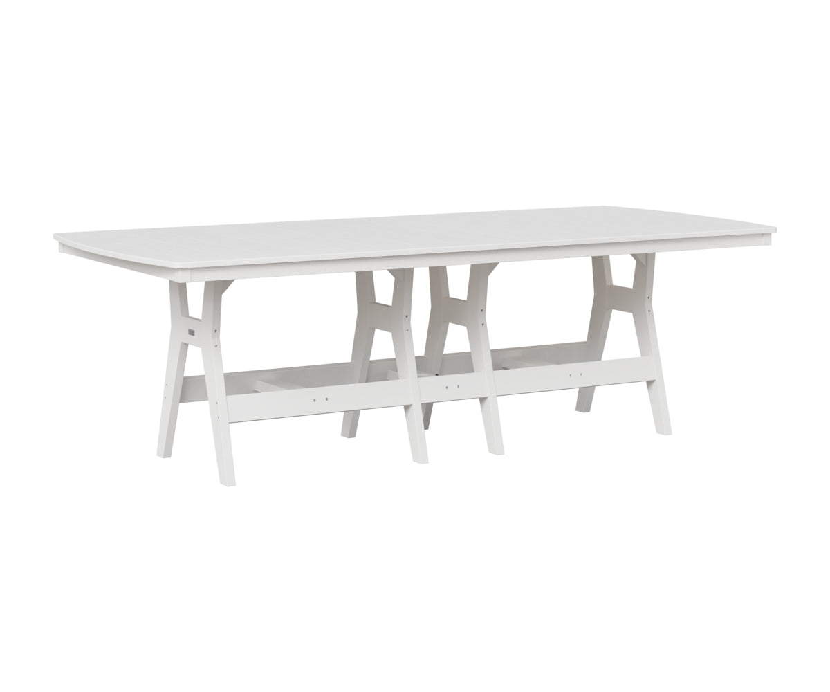 Berlin Gardens Harbor 44" x 96" Rectangular Table in White
