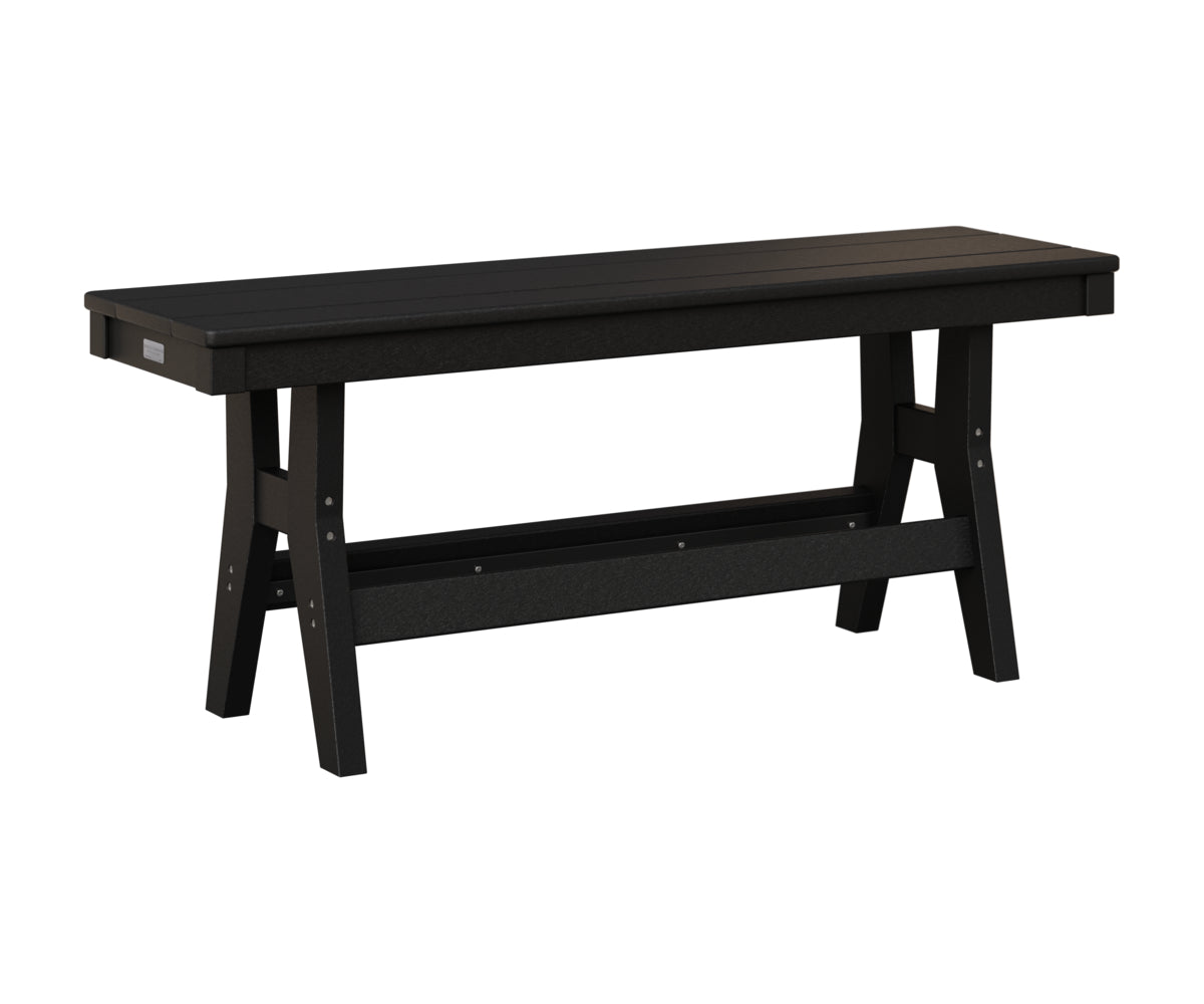 Berlin Gardens Harbor 44" Dining Bench in Black