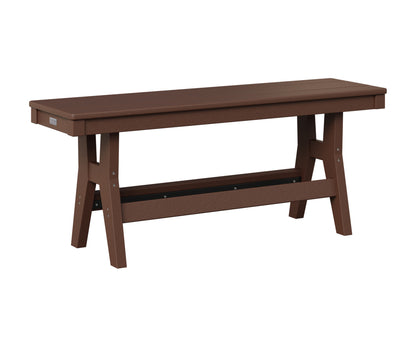 Berlin Gardens Harbor 44" Dining Bench in Chocolate Brown