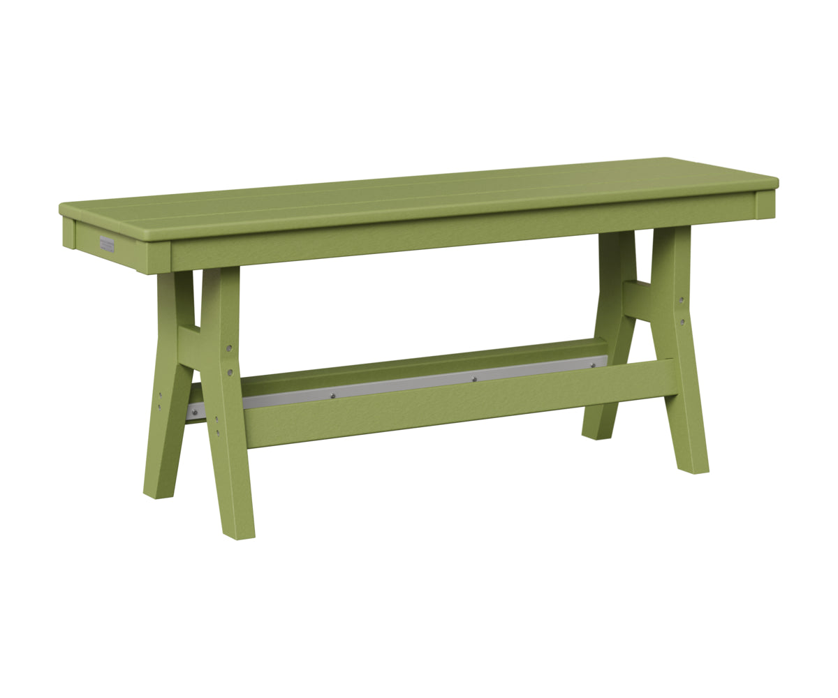 Berlin Gardens Harbor 44" Dining Bench in Kiwi Green