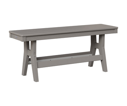 Berlin Gardens Harbor 44" Dining Bench in Light Gray
