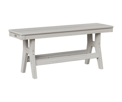 Berlin Gardens Harbor 44" Dining Bench in Seashell