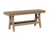 Berlin Gardens Harbor 44" Dining Bench in Weatherwood