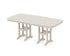POLYWOOD Nautical 37" x 72" Dining Table in Sand