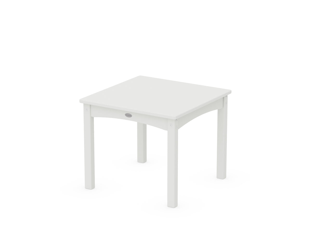 POLYWOOD Toddler 24" Dining Table in White