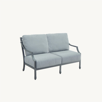 Castelle Lancaster Cushioned Loveseat