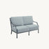 Castelle Lancaster Cushioned Loveseat