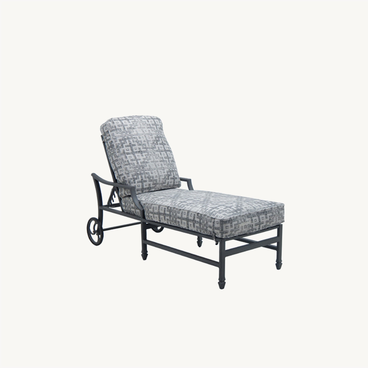 Castelle Lancaster Adjustable Cushioned Chaise Lounge