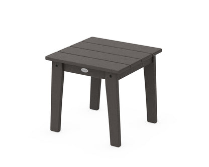 POLYWOOD Lakeside End Table in Vintage Coffee