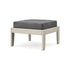 POLYWOOD Modular Ottoman - Classic in Sand / Ash Charcoal