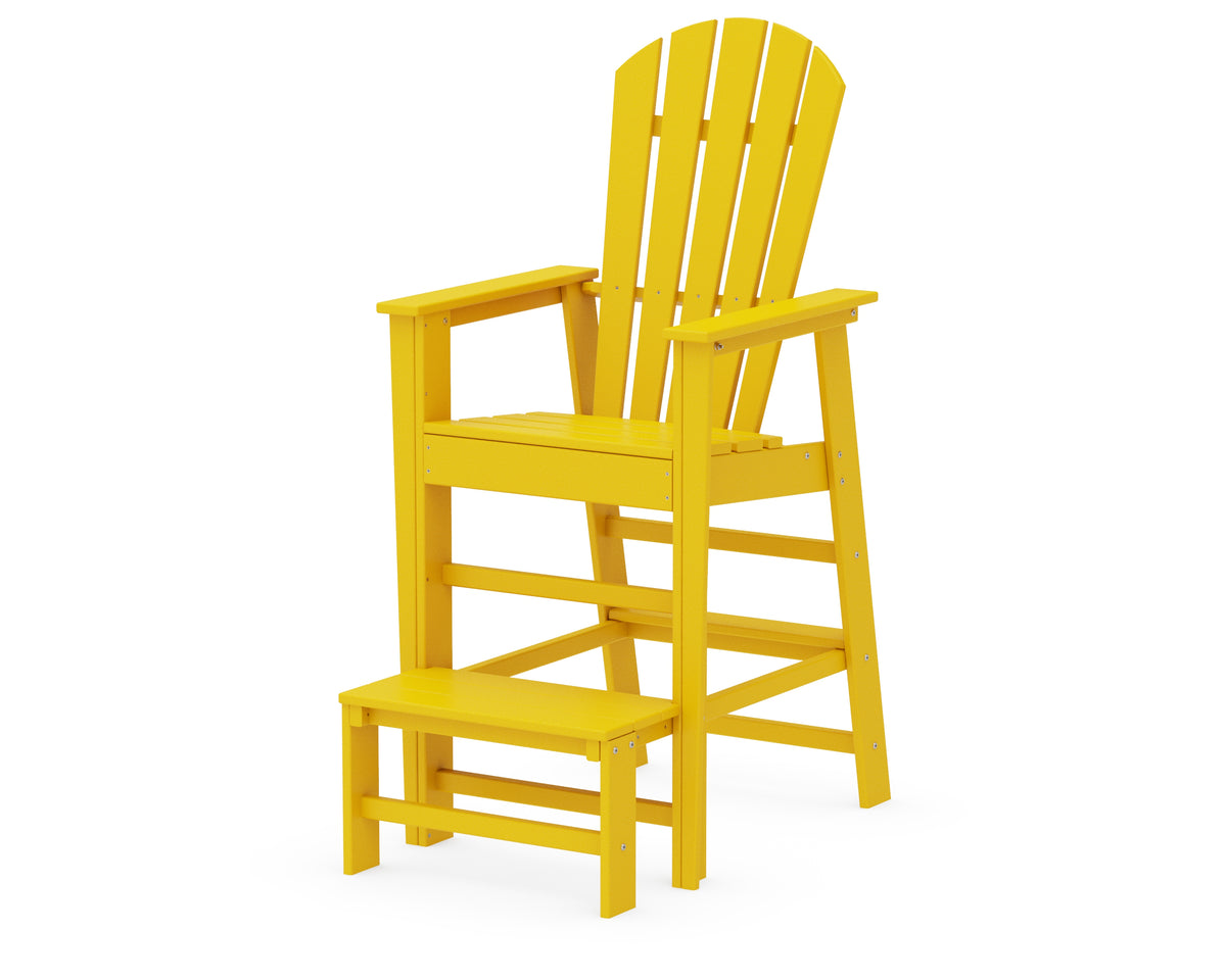 POLYWOOD South Beach Lifeguard Chair in Lemon