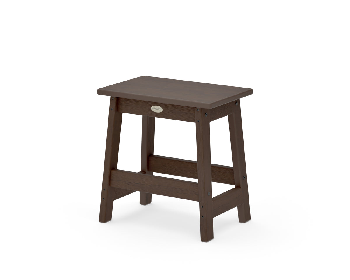 POLYWOOD Modern Studio Stool in Kona