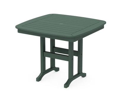 POLYWOOD Nautical 37" Dining Table in Green