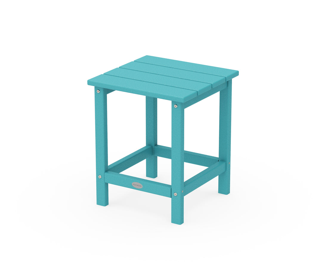 POLYWOOD Long Island 18" Side Table in Aruba